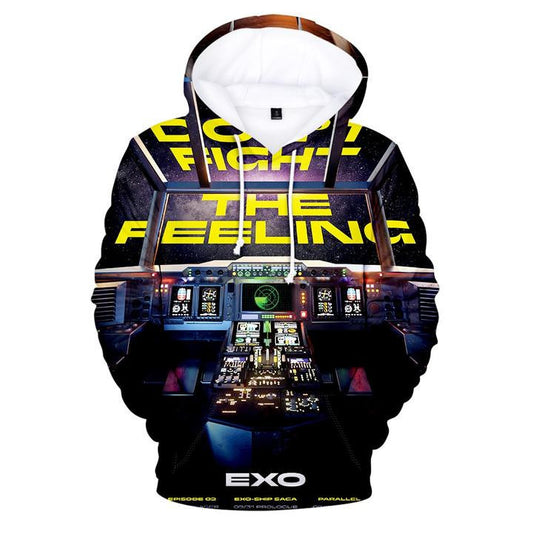Exo Don't Fight The Feeling Hoodie Moonbestprint