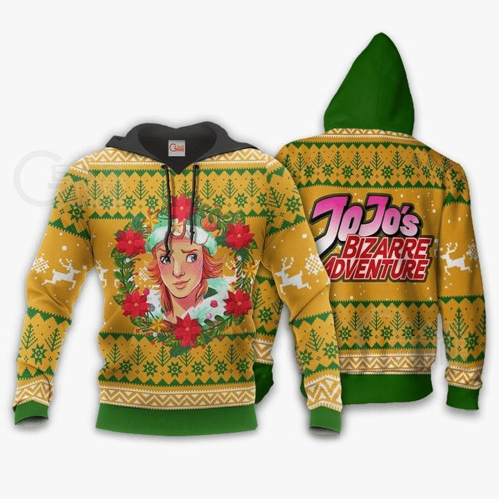 Dio Brando Ugly Christmas Jojos Anime Manga For Men And Women 3d Hoodie Zip Hoodie Moonbestprint