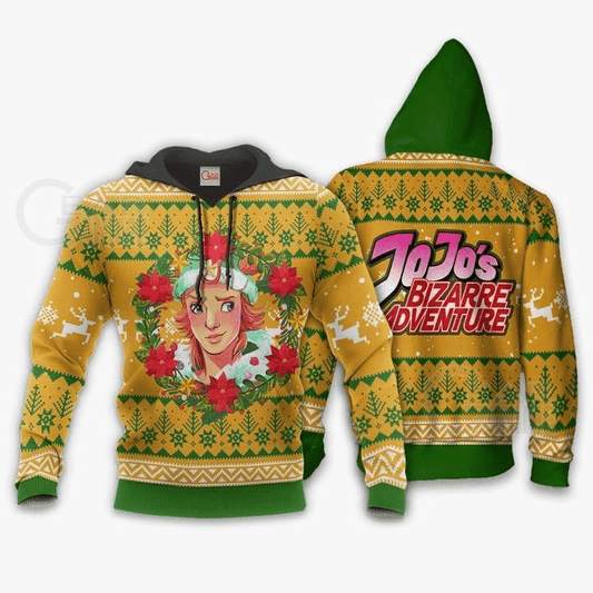 Dio Brando Ugly Christmas Jojos Anime Manga For Men And Women 3d Hoodie Zip Hoodie Moonbestprint