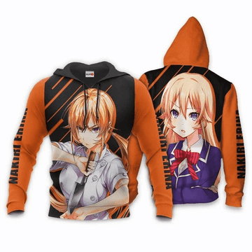 Food Wars Nakiri Erina Shokugeki No Soma Anime Manga For Men And Women 3d Hoodie Zip Hoodie Moonbestprint