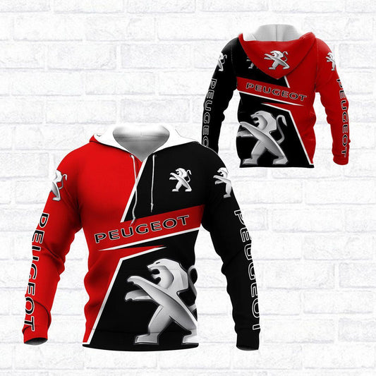 Peugeot Shirt Fan Gift 462, Stylist Unisex 3d Hoodie Zip Hoodie Moonbestprint