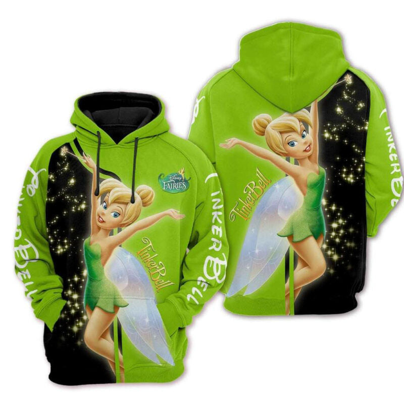 Tinkle Bell Unisex 3d Hoodie Zip Hoodie Moonbestprint