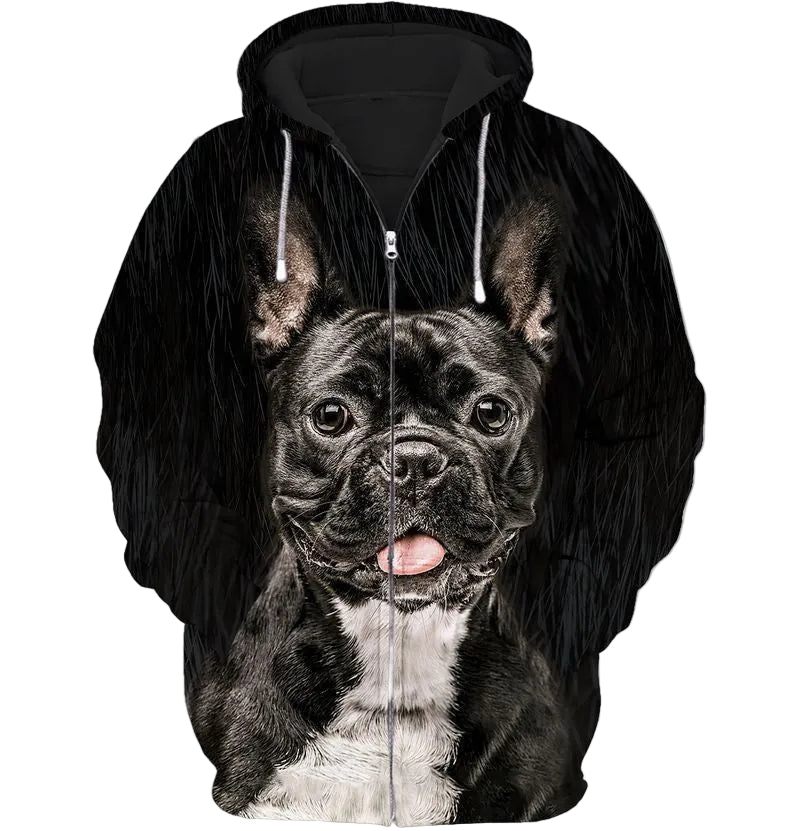 Frenchie Dog For Men And Women 3d Hoodie Zip Hoodie Moonbestprint