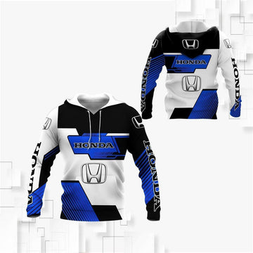 Honda Fan Gift 3, Stylist Unisex Cartoon 3d Hoodie Zip Hoodie Moonbestprint