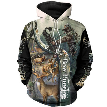 Camo Amo Hunting Animals Deer Art 3d Hoodies Moonbestprint