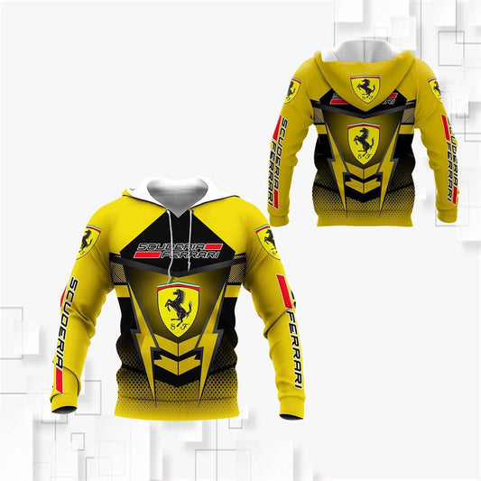 Scuderia Ferrari Luxyry Racing Car F1 8k155 Fan Gift 3d Zip Hoodie Hoodie Ii0 Moonbestprint