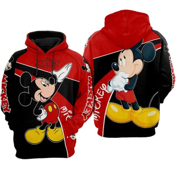 Mickey Friends Movies Disney 1 Over Print 3d Hoodie Zip Hoodie Moonbestprint