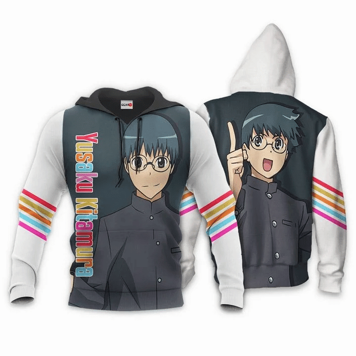 Toradora Yusaku Kitamura Anime Manga For Men And Women 3d Hoodie Zip Hoodie Moonbestprint