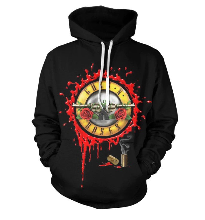 Guns N Roses Dont Cry 3d Hoodie Moonbestprint