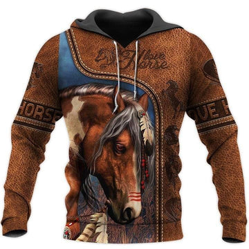 Horse Lovers Full Over Printing Hoodie 3d Hoodie Moonbestprint