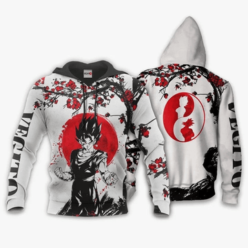 Vegito Anime Manga Dragon Ball For Men And Women 3d Hoodie Zip Hoodie Moonbestprint