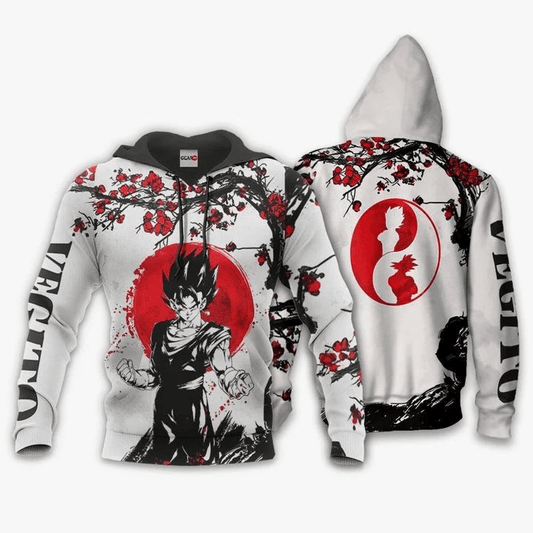 Vegito Anime Manga Dragon Ball For Men And Women 3d Hoodie Zip Hoodie Moonbestprint