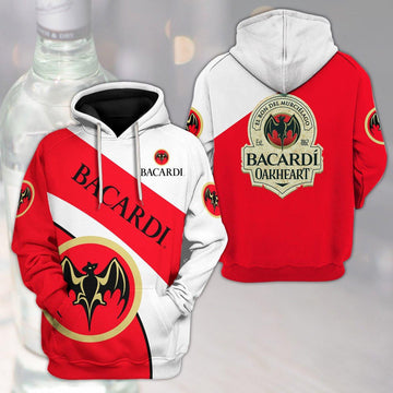 Bacardi Oakheart Rum 3d Hoodie Moonbestprint