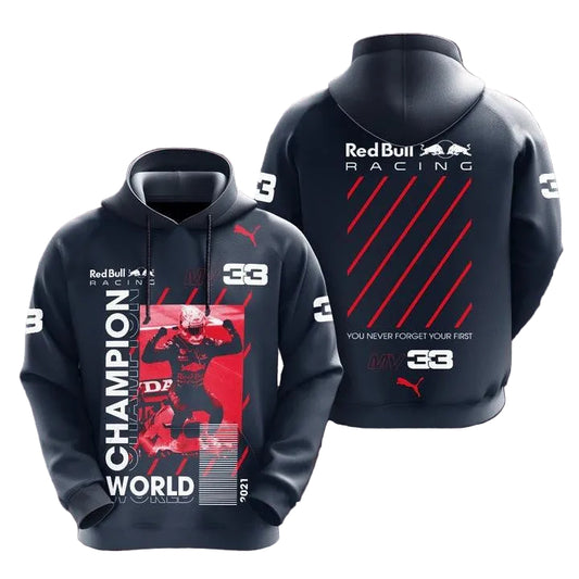 Red Bull Racing Mv33 Champion 2021 All Over Print Hoodie, Zip Hoodie 303 Moonbestprint