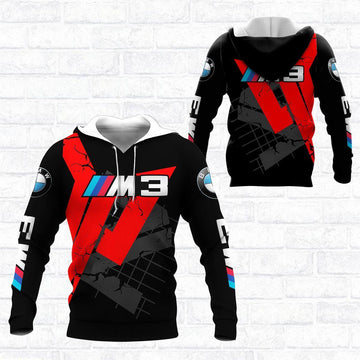 Bmw M3 Shirt Fan Gift 443, Stylist Unisex 3d Hoodie Zip Hoodie Moonbestprint