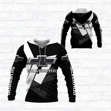 Chevrolet Silverado Shirt Fan Gift 901, Stylist Unisex 3d Hoodie Zip Hoodie Moonbestprint