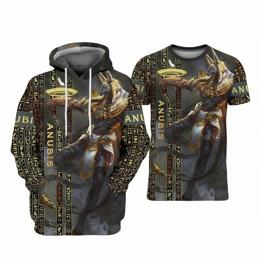 Anubis For Men And Women 3d Hoodie Zip Hoodie Moonbestprint