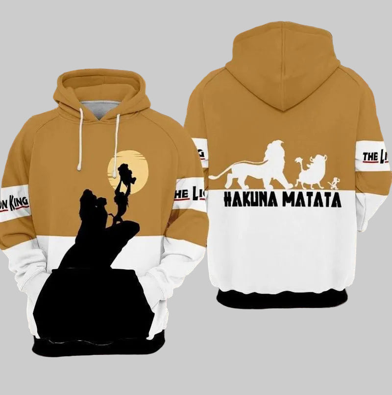 The Birth Lion King Over Print 3d Hoodie Zip Hoodie Moonbestprint