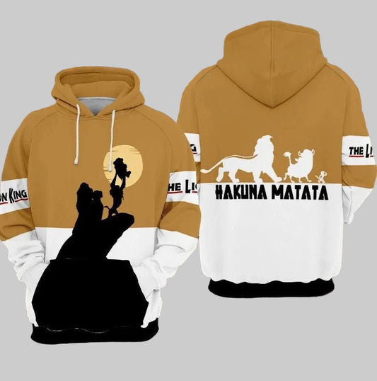 The Birth Lion King Over Print 3d Hoodie Zip Hoodie Moonbestprint