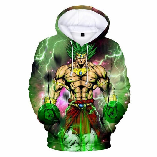 Broly Anime Manga Dragon Ball Gift For Men And Women Over Print 3d Hoodie Zip Hoodie Moonbestprint