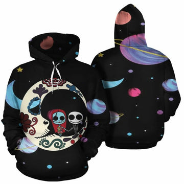The Nightmare Before Christmas 4 Over Print 3d Hoodie Zip Hoodie Moonbestprint