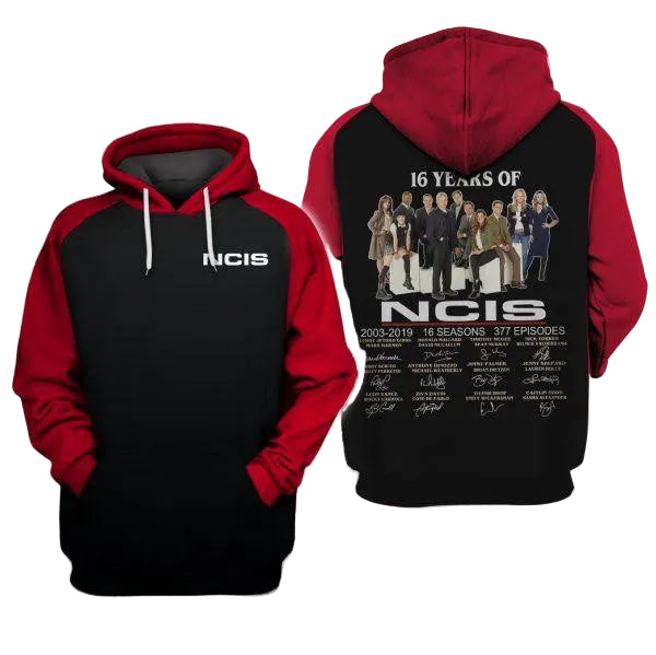 Ncis Tv Series Thank You For The Memories 2k608 Lover Gift ,ncis Tv Series All Over Print 3d Hoodie Moonbestprint