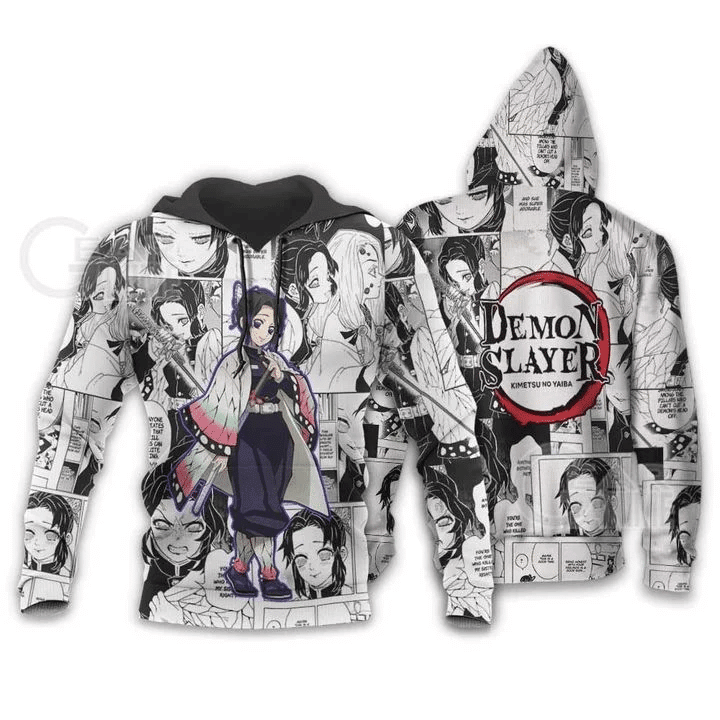 Shinobu Kocho Demon Slayer Anime Manga For Men And Women 3d Hoodie Zip Hoodie Moonbestprint
