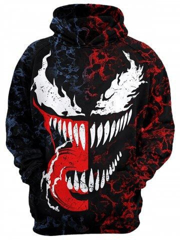 Vemon 01 Hoodie - Zip Hoodie Moonbestprint