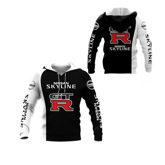 Nissan Skyline Gtr, Nissan Lover Gift All Over Print Hoodie, Zip Hoodie 186 Moonbestprint