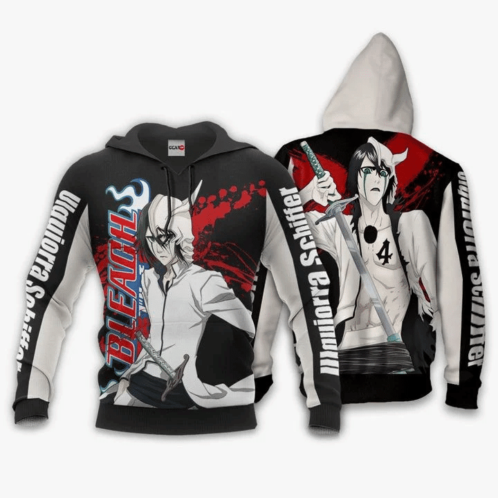 Ulquiorra Schiffer Anime Manga Bleach For Men And Women 3d Hoodie Zip Hoodie Moonbestprint
