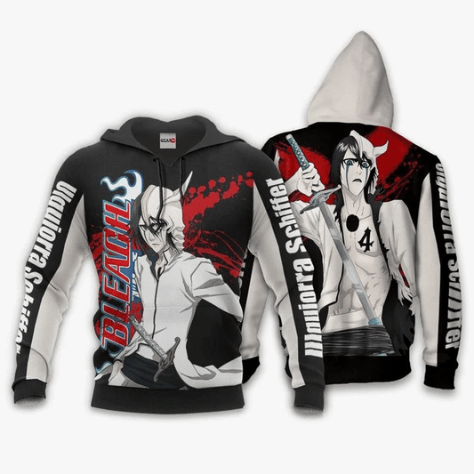Ulquiorra Schiffer Anime Manga Bleach For Men And Women 3d Hoodie Zip Hoodie Moonbestprint