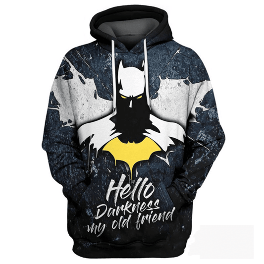 Batman Art Gift For Fan Custom 3d Hoodie All Over Printed Zip Hoodie Moonbestprint