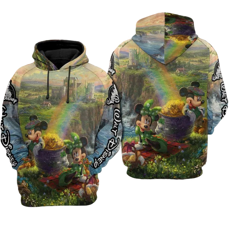 Mickey Disney Over Print 3d Hoodie Zip Hoodie 648 Moonbestprint