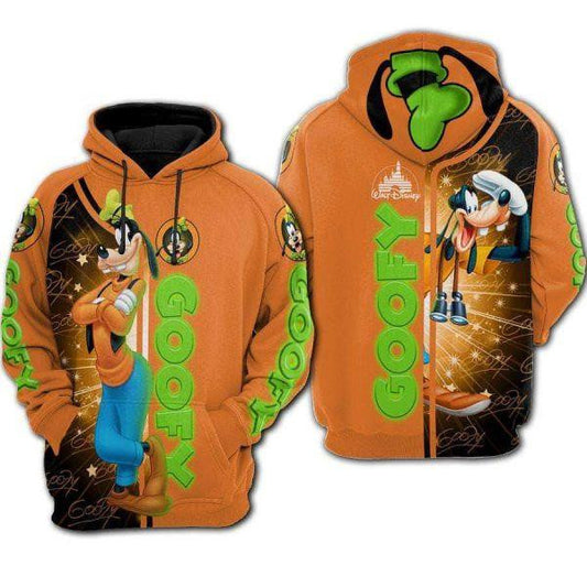 Goofy Mickey Mouse Disney Cartoon 2k754 Lover Gift,goofy Mickey Mouse Disney All Over Print 3d Hoodie Moonbestprint