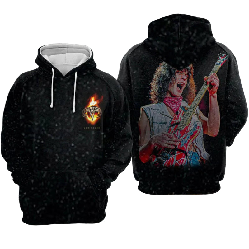 Van Halen Hoodie - Zip Hoodie Moonbestprint