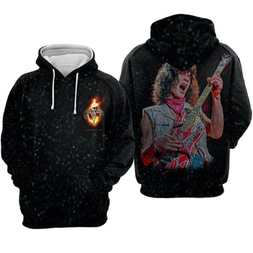Van Halen Hoodie - Zip Hoodie Moonbestprint