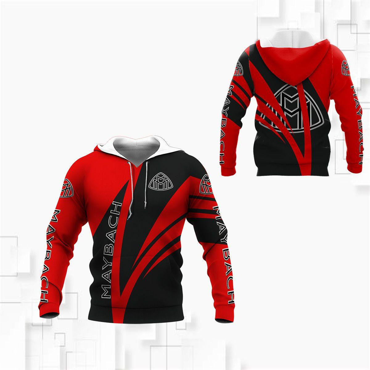 Maybach Shirt Fan Gift 1031, Stylist Unisex 3d Hoodie Zip Hoodie Moonbestprint