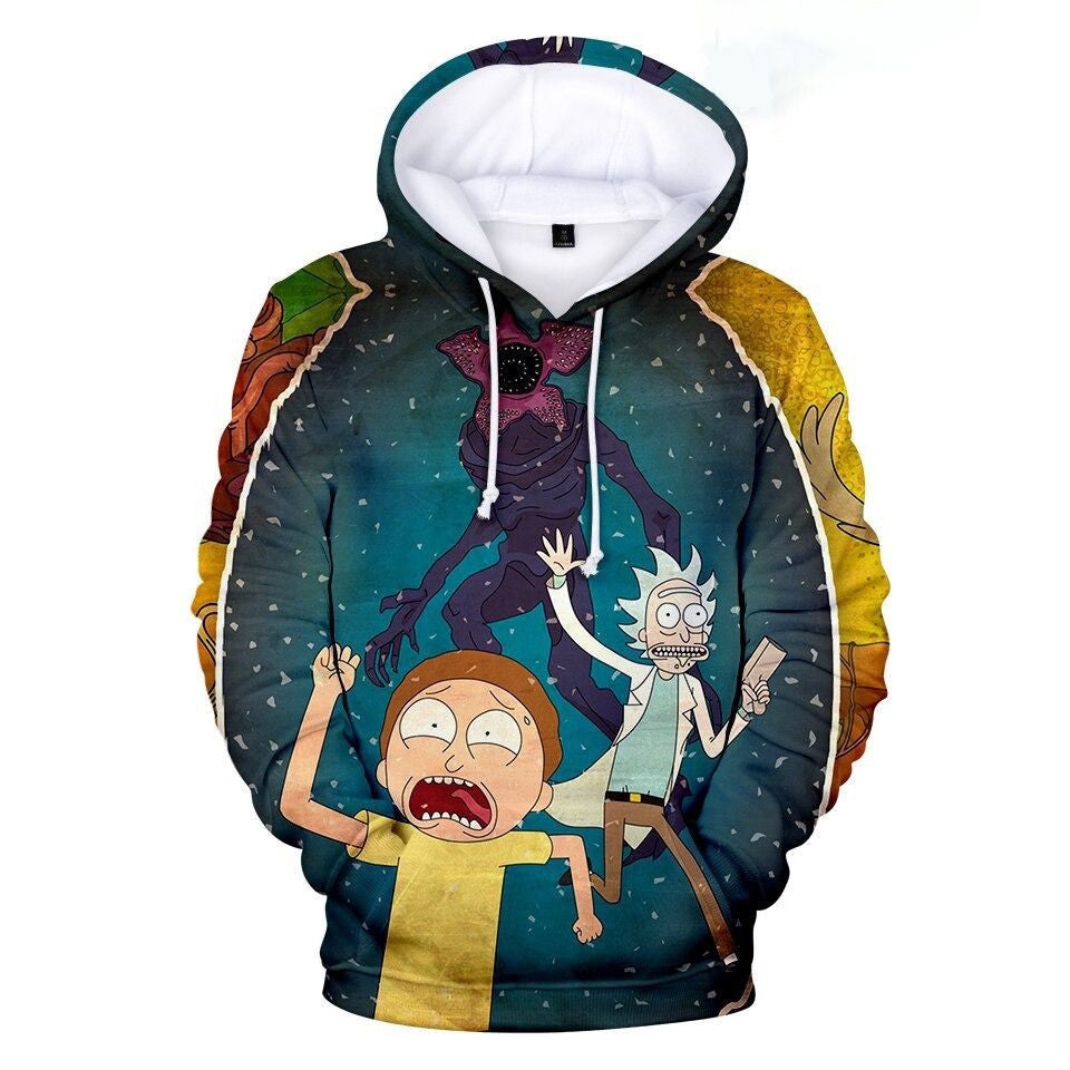 Rick And Morty Gift For Men And Women Over Print 3d Hoodie Zip Hoodie 897 Moonbestprint