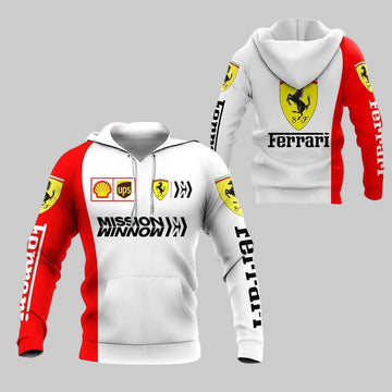 Scuderia Ferrari Luxyry Racing Car 7k977 Fan Gift 3d Zip Hoodie Hoodie Ii0 Moonbestprint