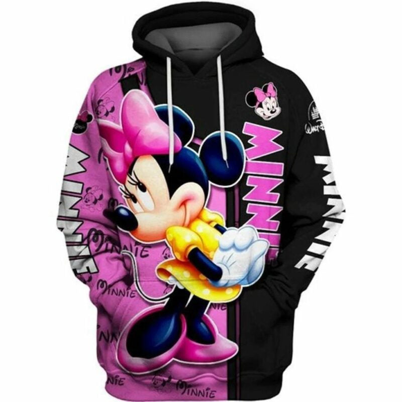 Minnie Mouse Lovers 3d Hoodie Moonbestprint