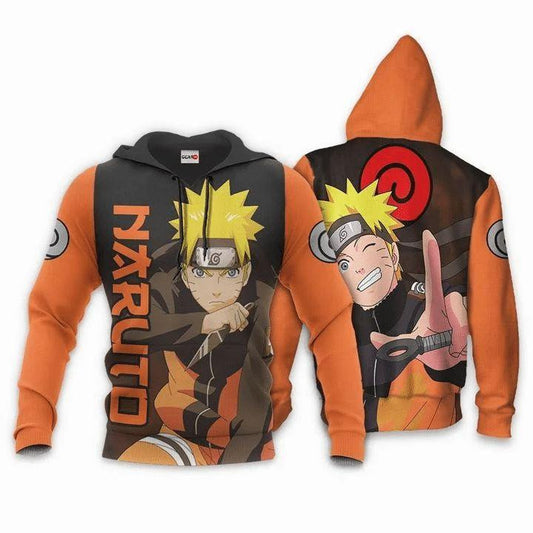 Uzumaki Naruto Anime Manga Aop Hoodie Moonbestprint