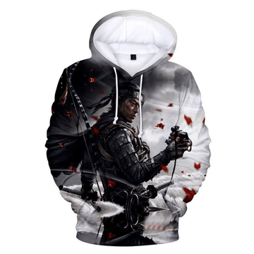 Ghost Of Tsushima Samurai Sakai Over Print 3d Hoodie Zip Hoodie 2 Moonbestprint