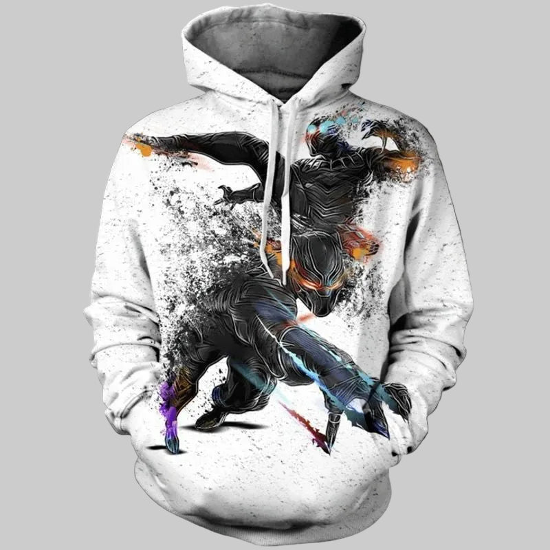 Black Panther Marvel Over Print 3d Hoodie Zip Hoodie 3 Moonbestprint