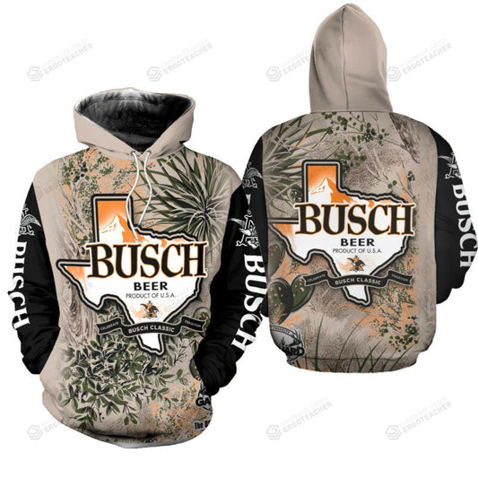 Busch Light 3d All Over Print Hoodie Moonbestprint