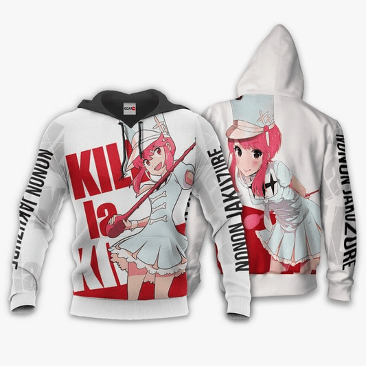 Kill La Kill Nonon Jakuzure Anime Manga For Men And Women 3d Hoodie Zip Hoodie Moonbestprint