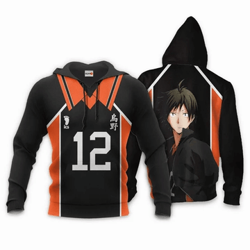 Tadashi Yamaguchi Karasuno Anime Manga Haikyuu Number 12 For Men And Women 3d Hoodie Zip Hoodie Moonbestprint