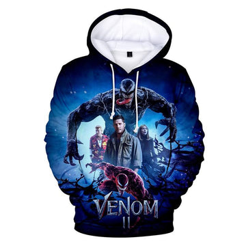 Venom Hoodie Carnage Hoodie Drawstring 02 Moonbestprint