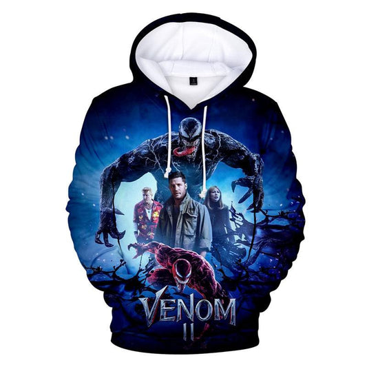 Venom Hoodie Carnage Hoodie Drawstring 02 Moonbestprint