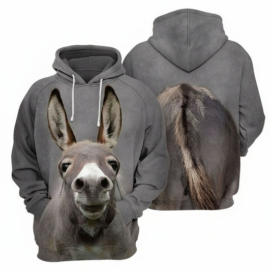 Donkey Funny Full Printing Hoodie 3d Hoodie Moonbestprint