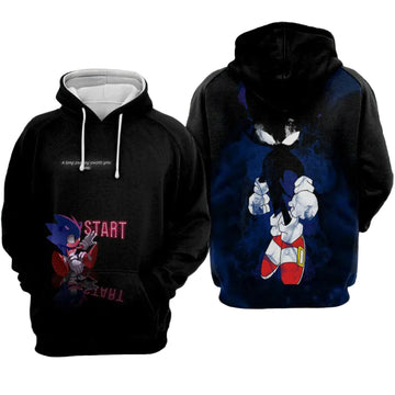 Sonic Hoodie - Zip Hoodie Moonbestprint